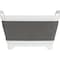 Wakeman Collapsible Wash Basin - 9L Portable Sink with Drain for Camping by Wakeman Gray 75-CMP1158 - alternate 10